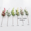 New Design Multicolor Artificial Simulation Christmas Flowers Home Decoration